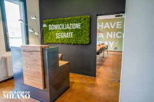 Foto della zona reception di Milano Segrate